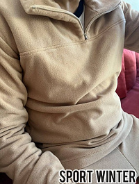 SPORT WINTER Спорт флисовый м/ж КРЕМ Германия, кг